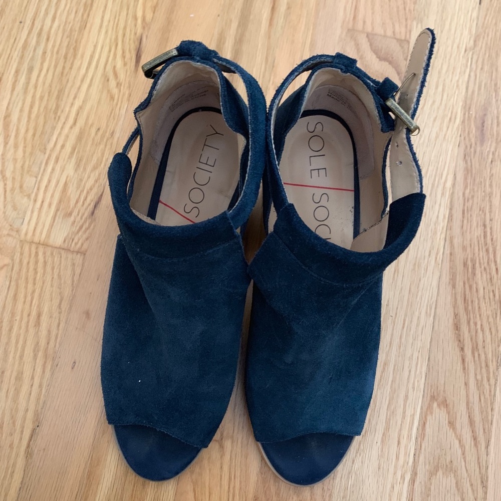 Sole Society Suede Bootie